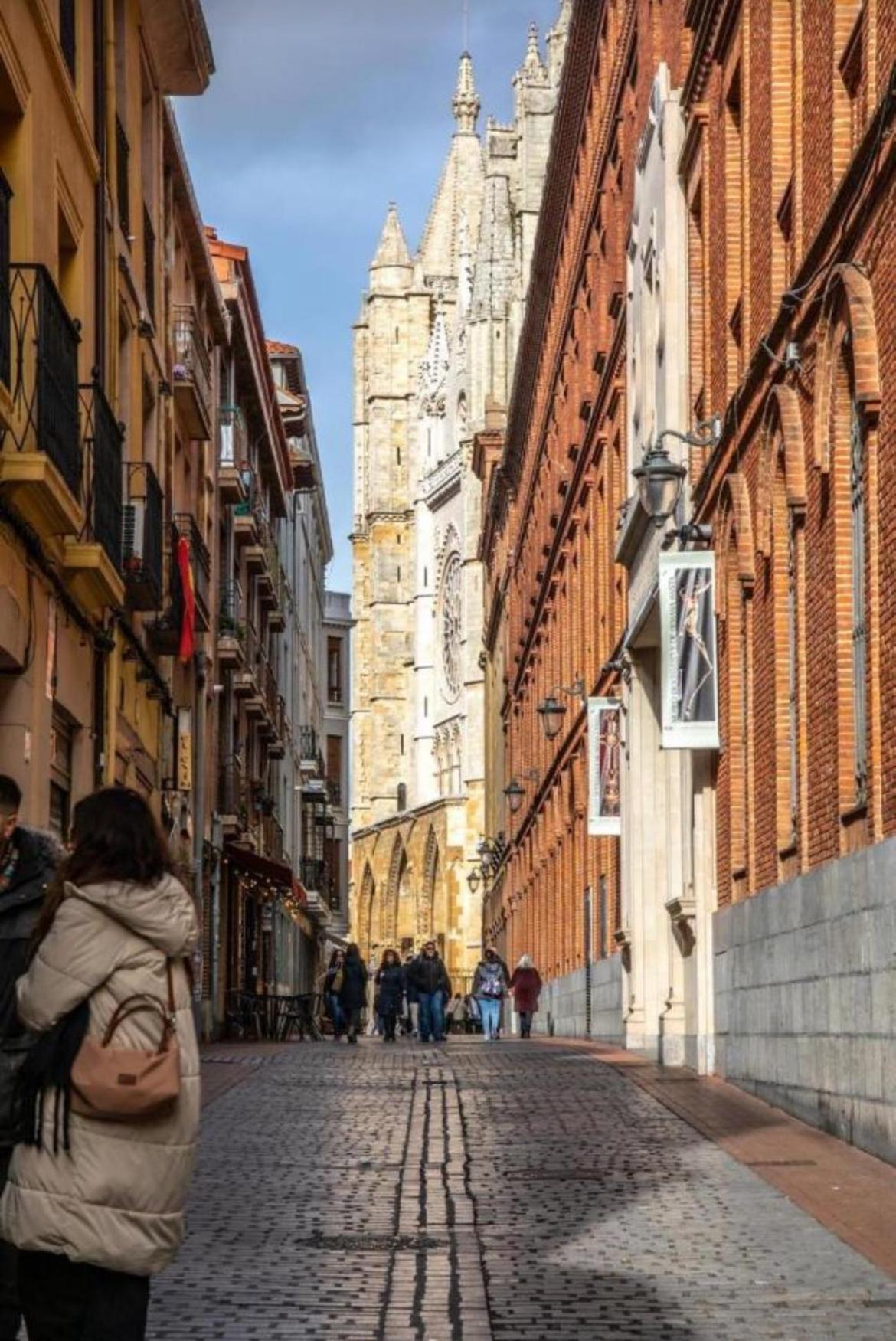 Apartamento A 15 Segundos De La Plaza Mayor Y 1 Minuto De La Catedral Leilighet León Eksteriør bilde